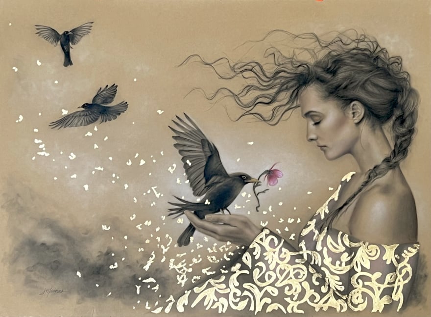 Janet Maines Portraits "The Gift"