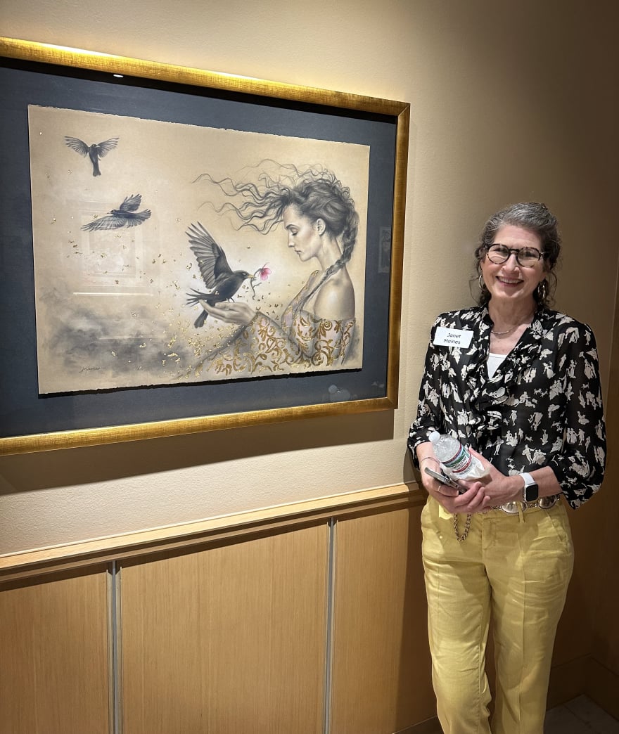 Janet Maines Portraits "The Gift"