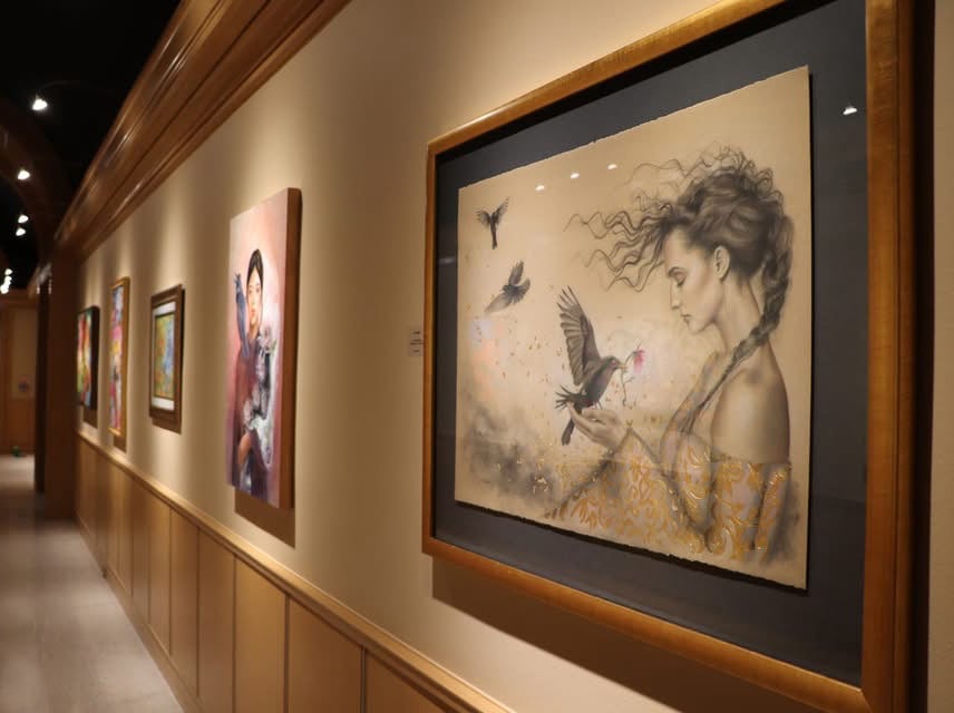 Janet Maines Portraits "The Gift"